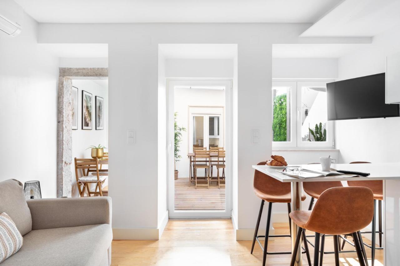 Joivy Principe Real 2Br Apt With Terrace Nearby Botanical Garden Of Lisboa Eksteriør billede